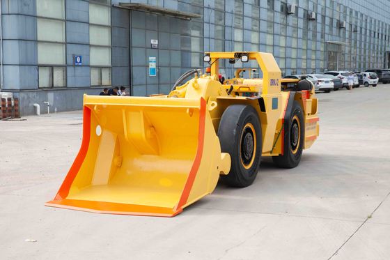Sistema di controllo personalizzato Low Profile LHD loader giallo Load Haul Dump Machine